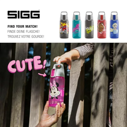 SIGG Viva One gyerekitalos palack 0,5L szódásüdítőhöz szivacsmentes - 2 Happy Bunnies, 2 special edition