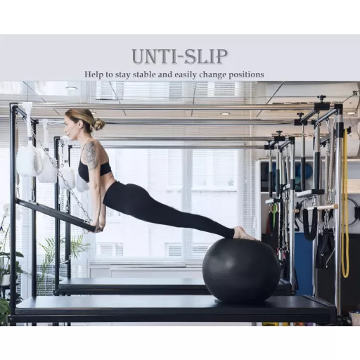 Goonidy 65cm Fekete Fitneszlabda - Ergonomikus Ülőlabda Gyerekeknek, Robbanásbiztos Tornalabda Jógához, Pilateshez, 2200 Font Teherbírással