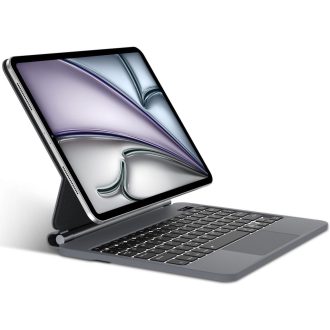   SENGBIRCH Magic Keyboard za iPad Air 11" M3/M2 Njemački QWERTZ Pozadinsko Osvjetljenje Trackpad Crni