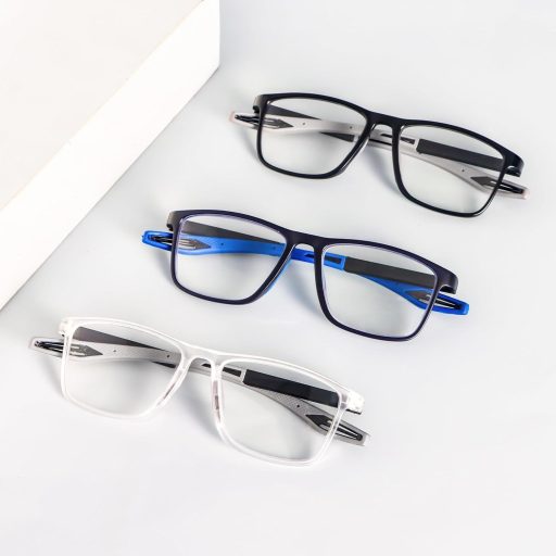 MMOWW 3 db olvasószemüveg férfiaknak és nőknek, kék fény szűrő, TR90 keret, +1.25
