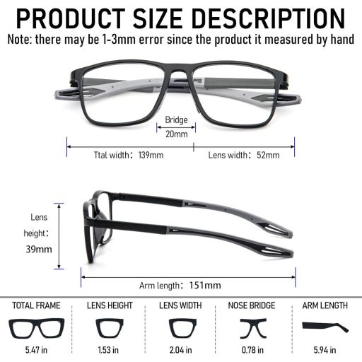 MMOWW 3 db olvasószemüveg férfiaknak és nőknek, kék fény szűrő, TR90 keret, +1.25