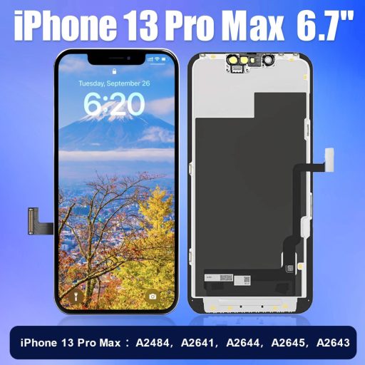 Brinonac sada na výmenu displeja pre iPhone 13 Pro Max, 6,7" Retina LCD dotyková obrazovka