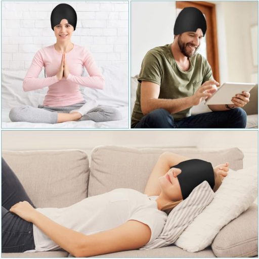 AOOWU Migrénes Hűtőmaszk 360° Fejfájás és Duzzadt Szem Enyhítésére