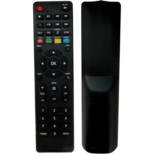 tianxunh Távirányító Tele-System Fuba Tivùsat TS9018HEVC ODE718HEVC Dekóderhez