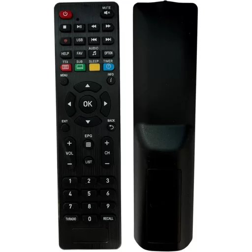 tianxunh Távirányító Tele-System Fuba Tivùsat TS9018HEVC ODE718HEVC Dekóderhez