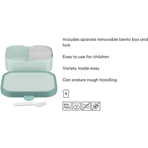 Mepal Campus Little Dutch Uzsonnás doboz gyerekeknek erdei mintával 750ml