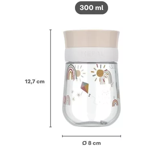 Mepal Mio 360° tanulócsészé 300ml szivárgásmentes
