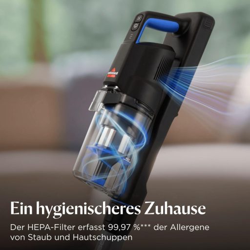 BISSELL PowerClean FurGuard Akkumulátoros Porszívó HEPA Szűrővel és Öntisztító Kefe