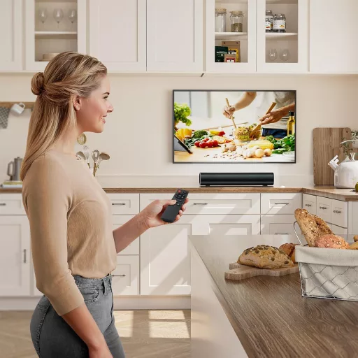 Saiyin 2.0 Soundbar TV-hez 40W Bluetooth/Optikai/AUX Csatlakozással
