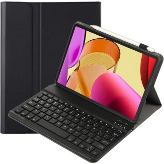   Leleyo Fire Max 11 Mágneses Billentyűzetes Tok QWERTY Eltávolítható Fekete