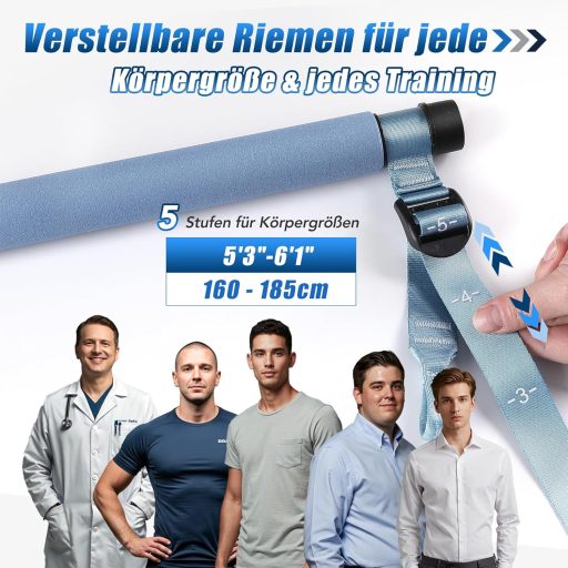 ALongSong Pilates rúd ellenállásos gumikötél szett 180-360 LBS fitnesz edzéshez