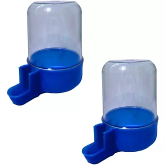   ANIMALPLAST 300ml Madárital-adagoló Automatikus Vízadagoló Madárkalitka Kék 2db