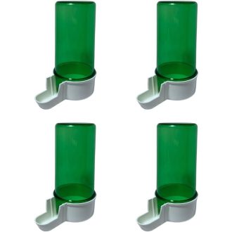   ANIMALPLAST 4 db 200ml madáritató automata madáretetõ zöld széles hálóval