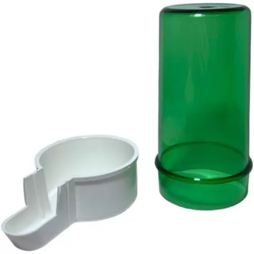 ANIMALPLAST 4 db 200ml madáritató automata madáretetõ zöld széles hálóval