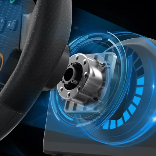 NITHO Drive Pro ONE V200 Volan și Pedale pentru Simulator de Curse cu Unghi de Rotație de 270°, Compatibil PC, PS4, Xbox One, Xbox Series X/S, Incorporat