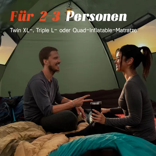 Purebox 2-3 személyes ultralight sátor, vízálló és szélálló kempingezéshez, trekking túrákhoz