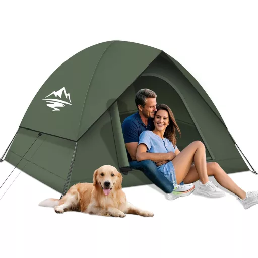 Purebox 2-3 személyes ultralight sátor, vízálló és szélálló kempingezéshez, trekking túrákhoz