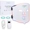 Mască facială LED Nourished Bodynskin cu 114 LED-uri, terapie cu lumină roșie și albastră, antirid