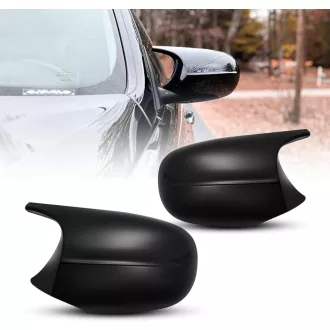   Carcase oglinzi TOPTHAN BMW Seria 3 E90 E91 E92 E93 2008-2013 Oglindă retrovizoare laterală Stânga Dreapta Negru Lucios