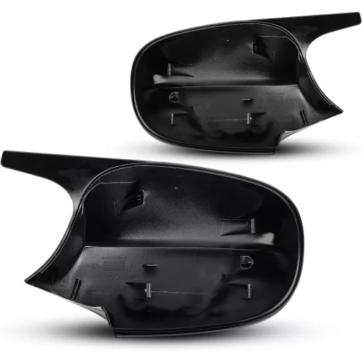 Carcase oglinzi TOPTHAN BMW Seria 3 E90 E91 E92 E93 2008-2013 Oglindă retrovizoare laterală Stânga Dreapta Negru Lucios