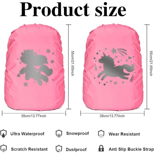 Husă impermeabilă universală pentru rucsac Sunshine smile