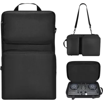   CBDYWVR Prijenosna Torba za Pioneer DDJ-FLX6 DJ Kontroler, Podesiva Putna Torbica s 3 Dodatna Džepa, Crna