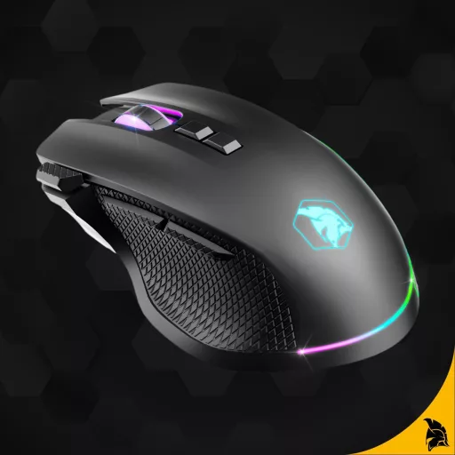 EMPIRE GAMING W905 Vezetékes Gamer Egér 12800 DPI RGB PS4 PS5 Xbox PC