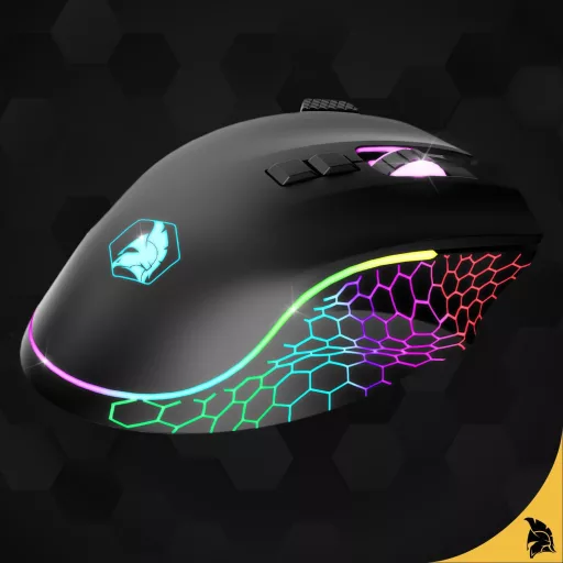 EMPIRE GAMING W905 Vezetékes Gamer Egér 12800 DPI RGB PS4 PS5 Xbox PC