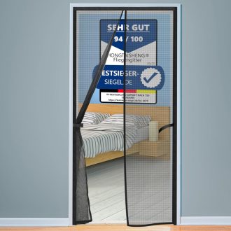   HONGTAISHENG Magnetska Mreža za Vrata 70x200cm, Automatsko Zatvaranje, Zavjesa Otporna na Mačke