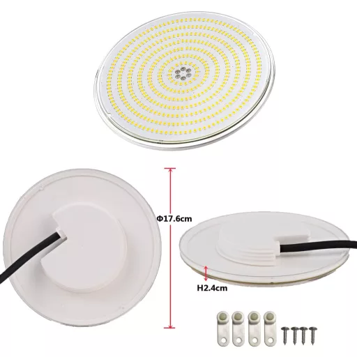 LyLmLe RGB LED Medence Lámpa 35W - Vízalatti Reflektor Távirányítóval, 140° Szórási Szög, IP68 Vízálló, 12V AC