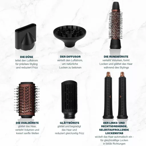 Princess Airstyler Pro 7az1-ben Hajstyler 2000W Ionos Technológia Utazótáskával