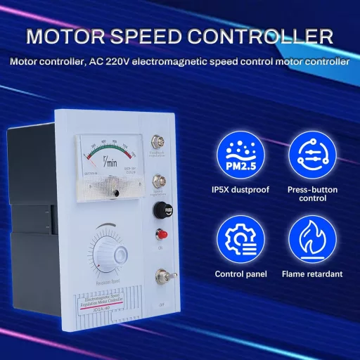 DewinLVD Elektromágneses Fordulatszám Szabályozó 15-45 KW AC 220V