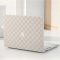 BYCeKe MacBook Pro 14" maska za modele 2021-2024 M4-M1 A3112 A3185 A3401 A2918 A2992 A2779 A2442 - zaštitna maska od umjetne kože s uzorkom kariranog dezena za tipkovnicu