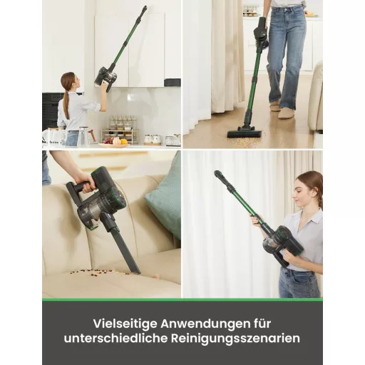 Vexilar V9PRO Vezeték Nélküli Porszívó 40000Pa Szívóerővel, Kefe Nélküli Motor, 50 Perc Üzemidő