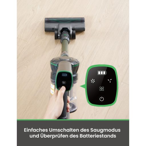 Vexilar V9PRO Vezeték Nélküli Porszívó 40000Pa Szívóerővel, Kefe Nélküli Motor, 50 Perc Üzemidő
