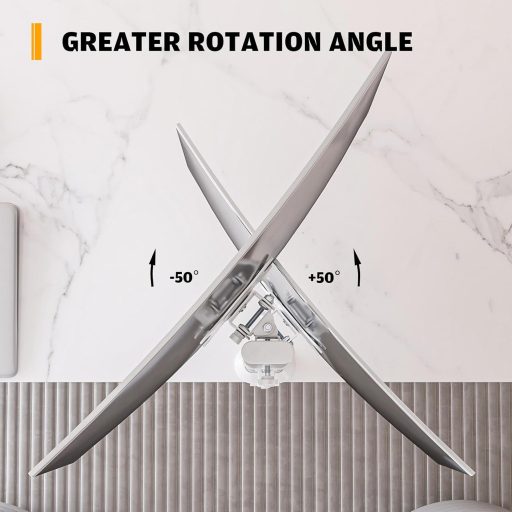 Hemudu Dupla Monitor Tartó Kar 13-34 Colos Képernyőkhöz C-Csatornás Rögzítéssel