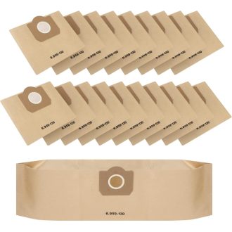   BUCOMTU 20db Papír Szűrőzsák Kärcher WD3 Porszívóhoz 6.959-130.0