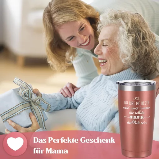 Livole Anyák Napja Ajándék Bögre 600ml Anya Lánynak Kávés Pohár