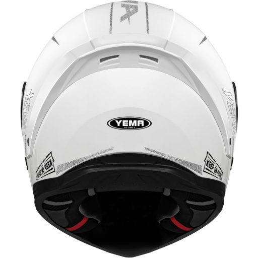 Cască integrală moto YEMA YM-850 Fullface pentru bărbați și femei, adulți, omologată ECE