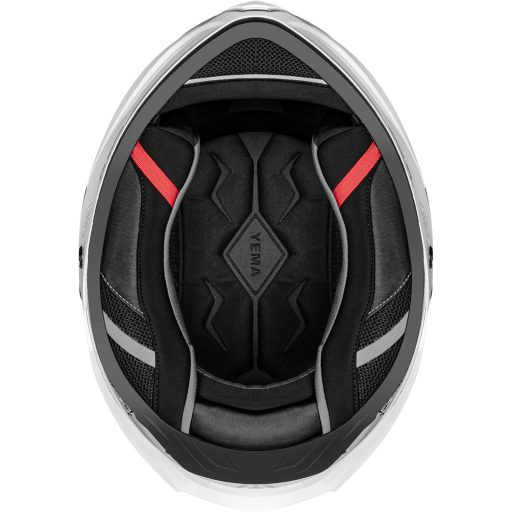 Cască integrală moto YEMA YM-850 Fullface pentru bărbați și femei, adulți, omologată ECE