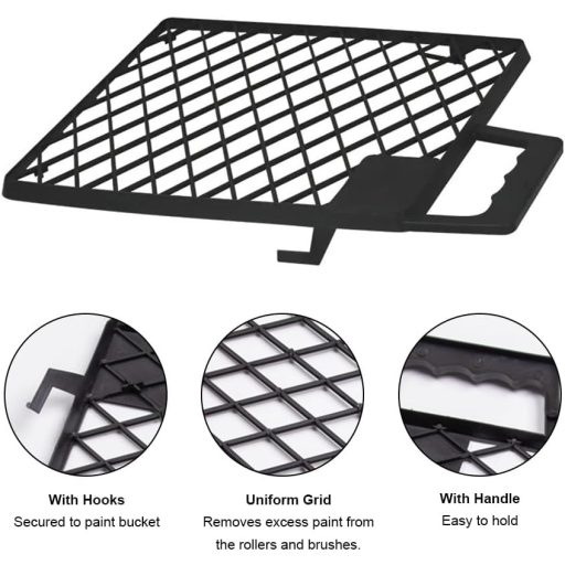 Helweet Festékrács Szett 3 Darab - Festékcsepegtetés és Festékkaparó Rács