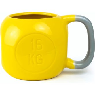   Bidut Kettlebell Fitness Bögre 500ml - Edzés Ajándék Kerámia Kávésbögre