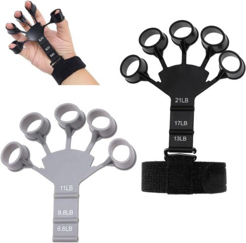 Vein Trainer Kézerősítő Készlet - 2 db Ujj és Markolaterősítő Edzőeszköz Alkar Izomerősítéshez