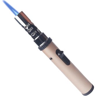   WIYETY Jet Flame szélálló gázöngyújtó biztonsági zárral és állítható lánggal