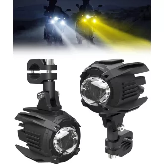   SUPAREE Motoros LED Ködlámpa Sárga/Fehér IP68 9-30V GS ADV Sorozat