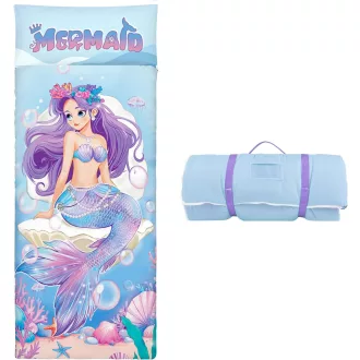   Decalsweet Gyerek Hálózsák Dupla Cipzárral 150x60cm Párnával