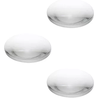   PATIKIL 48mm Domború Lencse 3db Akril LED Optika Fényszóró Lámpa