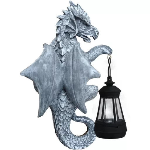lifemet 3D Sárkány Figura - Kínai Zodiákus Dekoráció Otthonra, Íróasztalra, Ablakpárkányra - Férfi Születésnapi Ajándék Sárkány Szobor