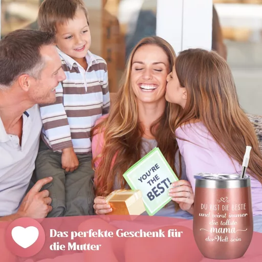 Livole Termikus Bögre Anyák Napjára - 600ml Dupla Falú Hőtartó Ajándék