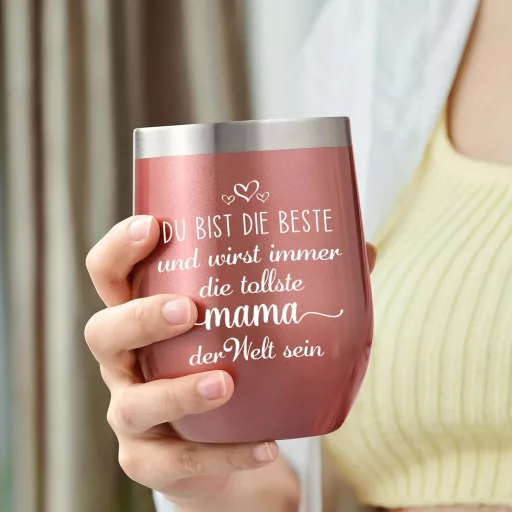 Livole Termikus Bögre Anyák Napjára - 600ml Dupla Falú Hőtartó Ajándék